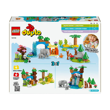 LEGO® DUPLO® 3in1 Wild Animal Families Learning Toy Set 10446 - 0