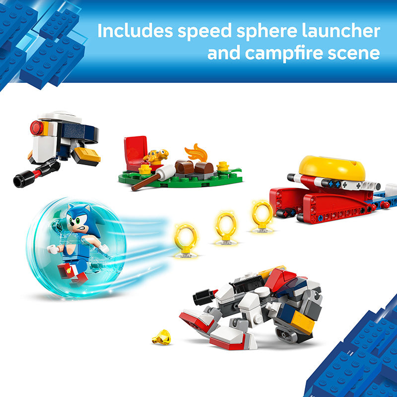 LEGO® Sonic the Hedgehog™: Sonic's Campfire Clash Toy 77001