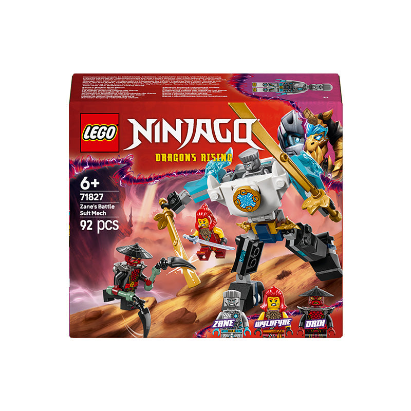 LEGO® NINJAGO® Zane's Battle Suit Mech Ninja Toy Set 71827