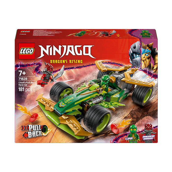LEGO® NINJAGO® Lloyd’s Pull-Back Race Car Toy, Ninja Set 71828 | Import ...