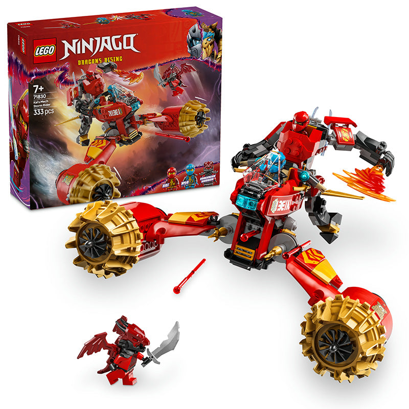LEGO® NINJAGO® Kai's Mech Storm Rider 2in1 Ninja Toy Set 71830