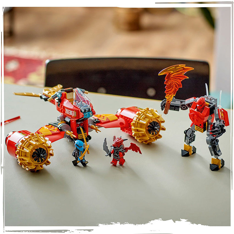 LEGO® NINJAGO® Kai's Mech Storm Rider 2in1 Ninja Toy Set 71830