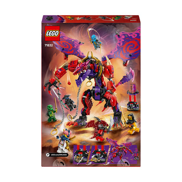LEGO® NINJAGO® Thunderfang Dragon of Chaos Ninja Toy Set 71832 - 0