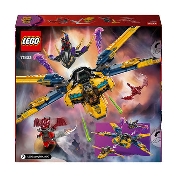 LEGO® NINJAGO® Ras and Arin’s Super Storm Jet Ninja Toy 71833 - 0