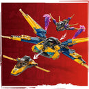 LEGO® NINJAGO® Ras and Arin’s Super Storm Jet Ninja Toy 71833-9
