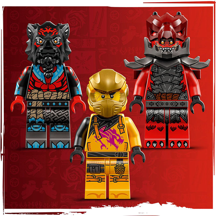 LEGO® NINJAGO® Ras and Arin's Super Storm Jet Ninja Toy 71833