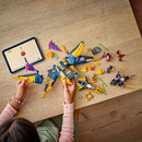 LEGO® NINJAGO® Ras and Arin’s Super Storm Jet Ninja Toy 71833-6