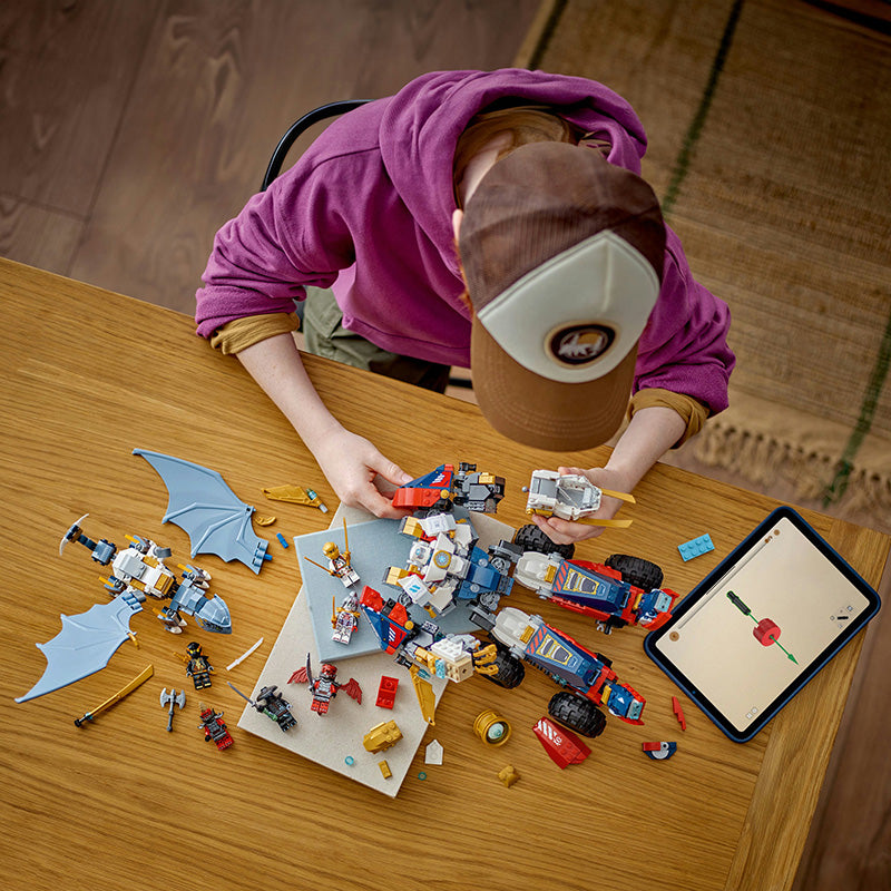 LEGO® NINJAGO® 4in1 Zane's Ultra Combiner Mech Ninja Toy 71834