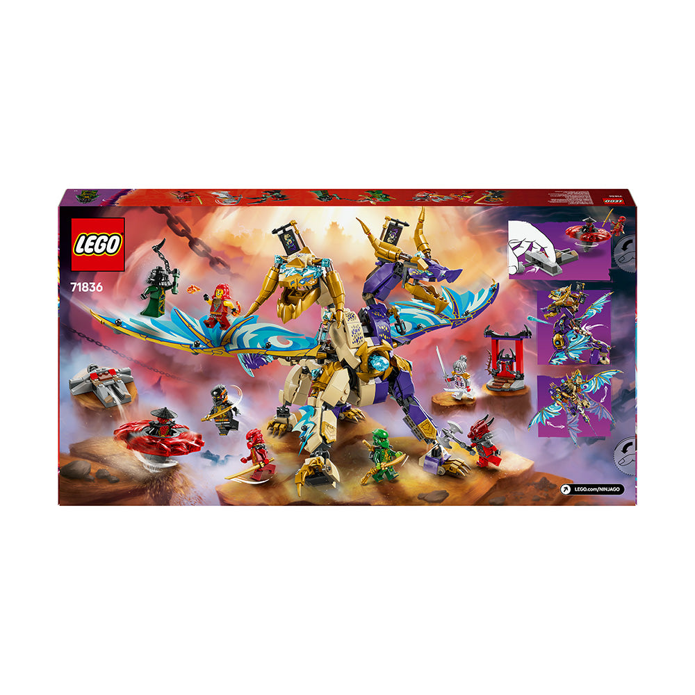 LEGO® NINJAGO® Arc Dragon of Focus Ninja Toy Set 71836 | Import A Toy