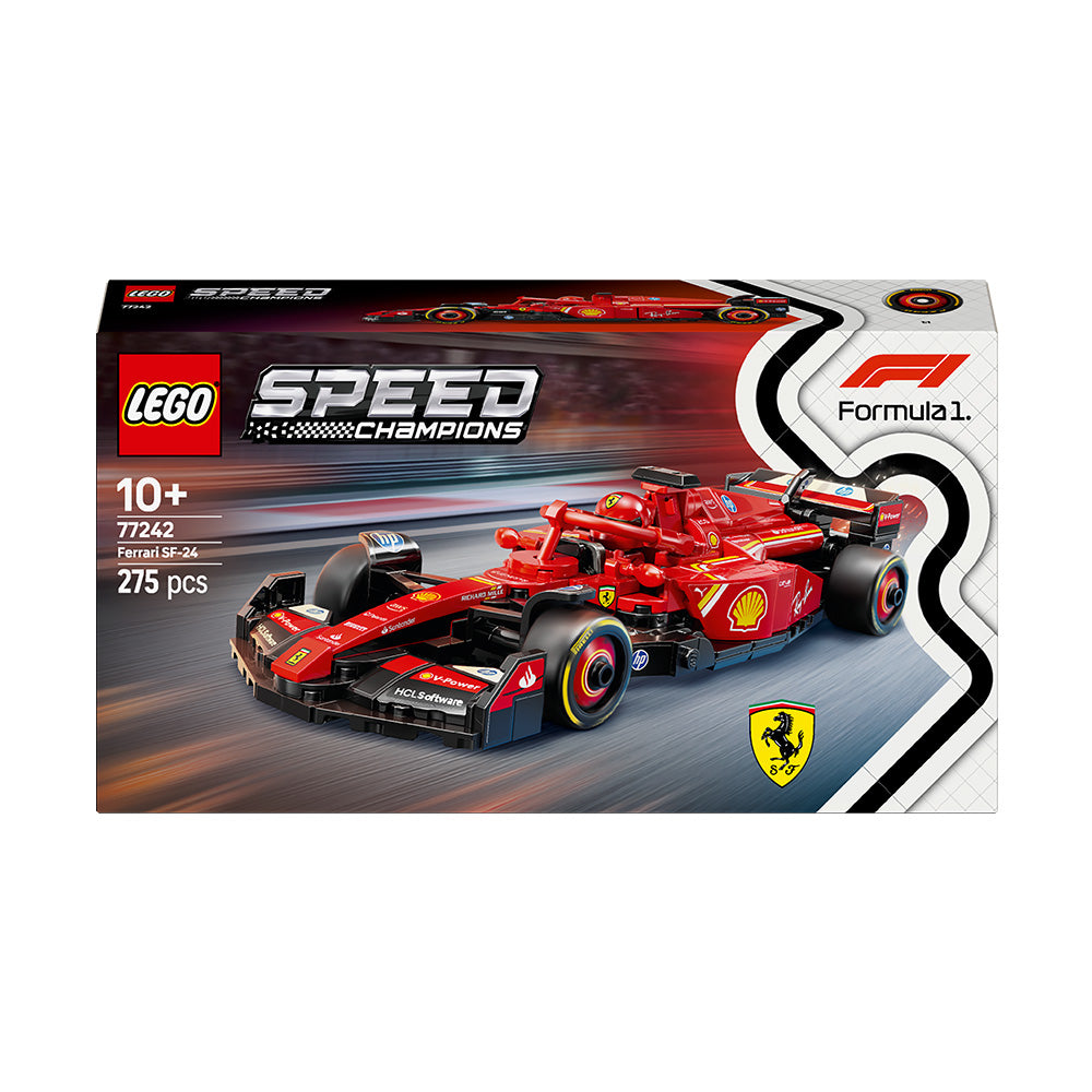 LEGO® Speed Champions Ferrari SF-24 F1® Race Car Driver Set 77242