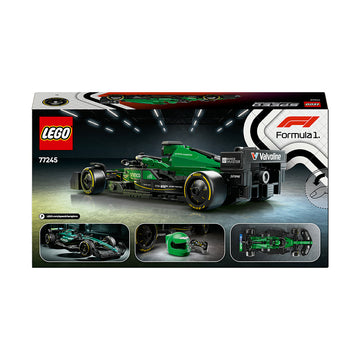 LEGO® Speed Champions Aston Martin Aramco F1® AMR24 Race Car Vehicle Set 77245 - 0