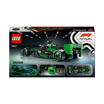 LEGO® Speed Champions KICK Sauber F1® Team C44 Race Car Toy Vehicle 77247 - 0
