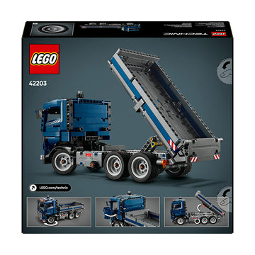 LEGO® Technic™ Tipping Dump Truck Construction Toy Set 42203 - 0