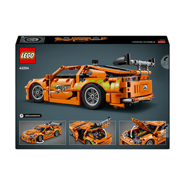 LEGO® Technic™ Fast and Furious Toyota Supra MK4 Toy Car Model Kit 42204 - 0
