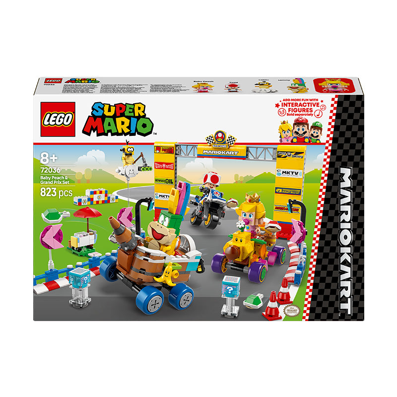 マリオ LEGO® Super Mario™: Mario Kart™ – Baby Peach & Grand Prix Set