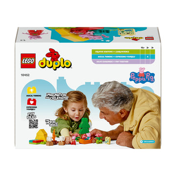 LEGO® DUPLO® Peppa Pig Camping Trip Building Playset with Canoe Toy 10452 - 0