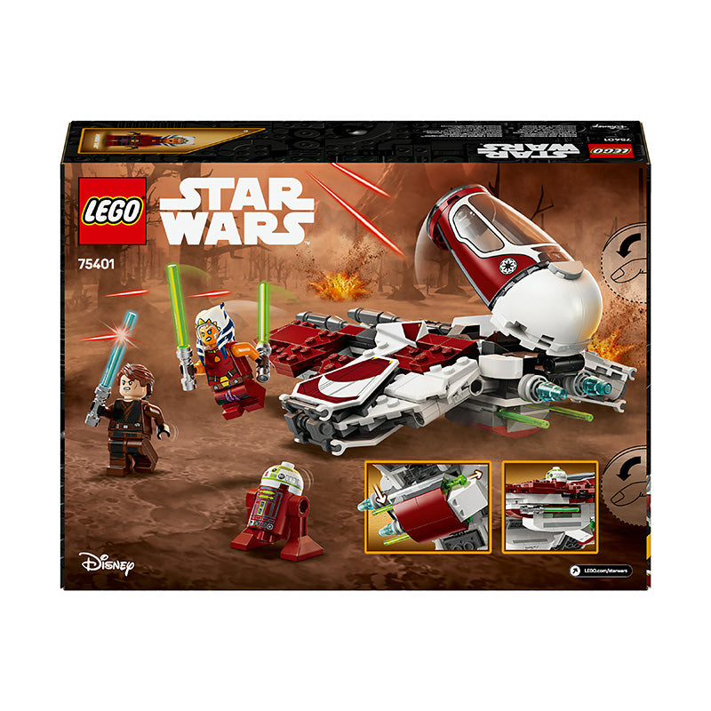 LEGO® Star Wars™ Ahsoka's Jedi Interceptor™ Starfighter Building