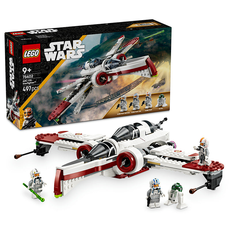LEGO® Star Wars™ ARC-170 Starfighter Building Toy Set 75402 - SLIGHTLY DAMAGED BOX