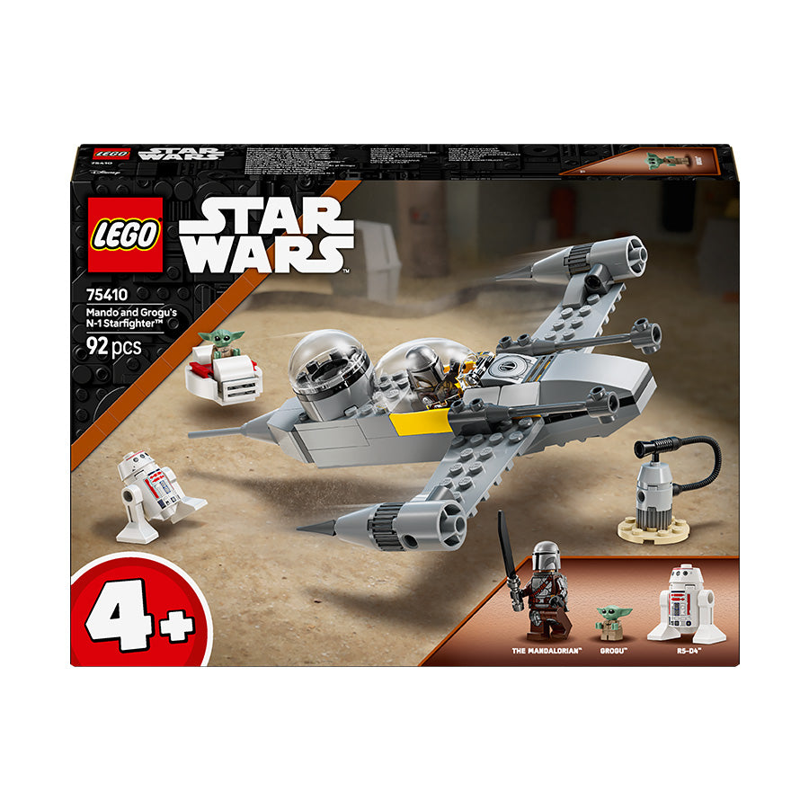 LEGO® Star Wars™ Mando and Grogu’s N-1 Starfighter Set 75410 - SLIGHTLY DAMAGE BOX
