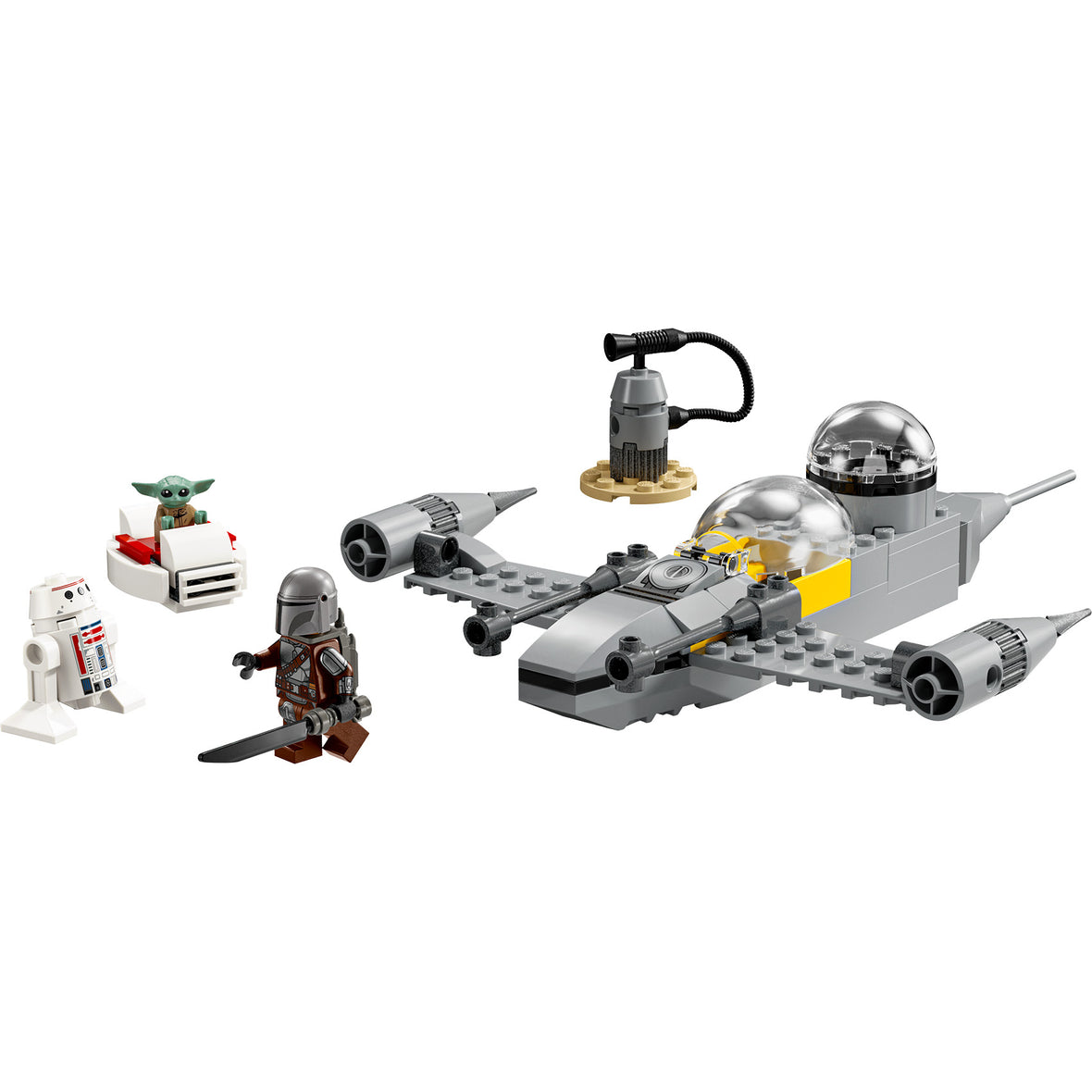 LEGO® Star Wars™ Mando and Grogu’s N-1 Starfighter Set 75410 - SLIGHTLY DAMAGE BOX