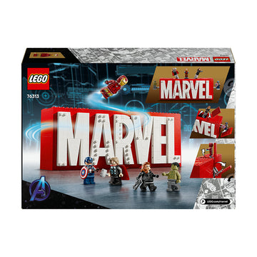 LEGO® Marvel: MARVEL Logo & Minifigures Building Toy 76313 - 0