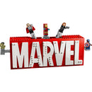 LEGO® Marvel: MARVEL Logo & Minifigures Building Toy 76313-3