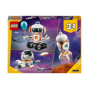 LEGO® Creator 3in1 Space Robot Toy, Kids' Building Set 31164 - 0