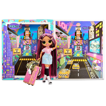 LOL Surprise OMG World Travel City Babe Fashion Doll - 0