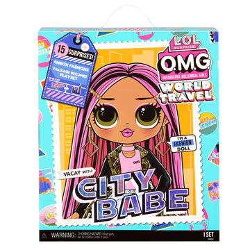 LOL Surprise OMG World Travel City Babe Fashion Doll