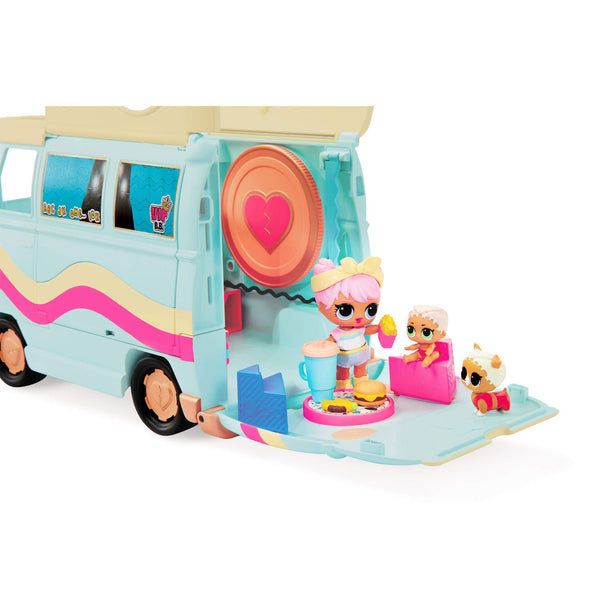 LOL Surprise 5-N-1 Grill & Groove Camper, Fully Furnished Playset