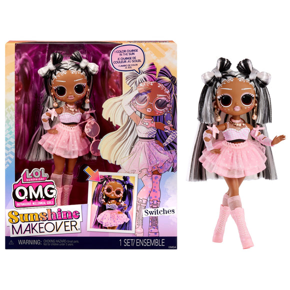 LOL Surprise OMG Sunshine Makeover Switches Fashion Doll Import