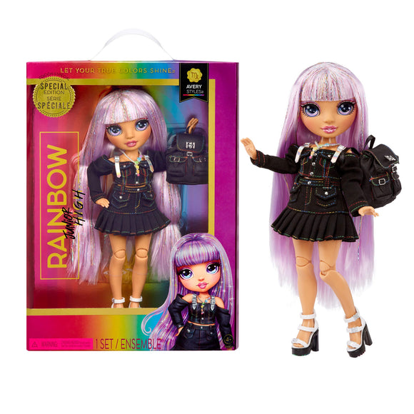 RAINBOW HIGH Jr High Special Edition Avery Styles Fashion Doll