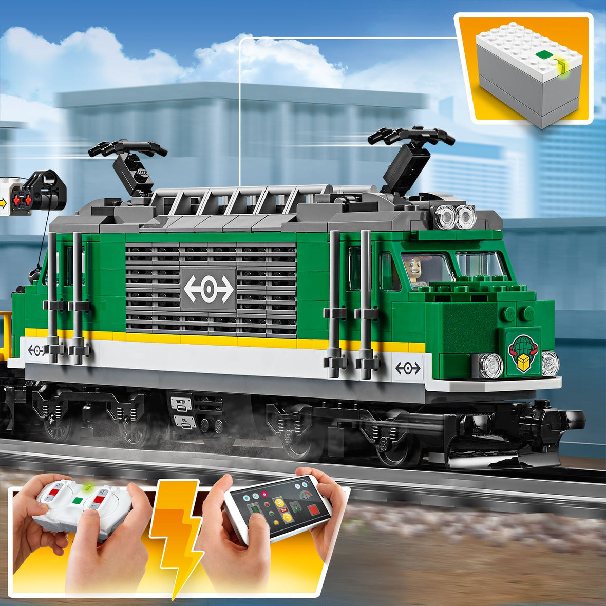 LEGO® City Cargo Train 60198