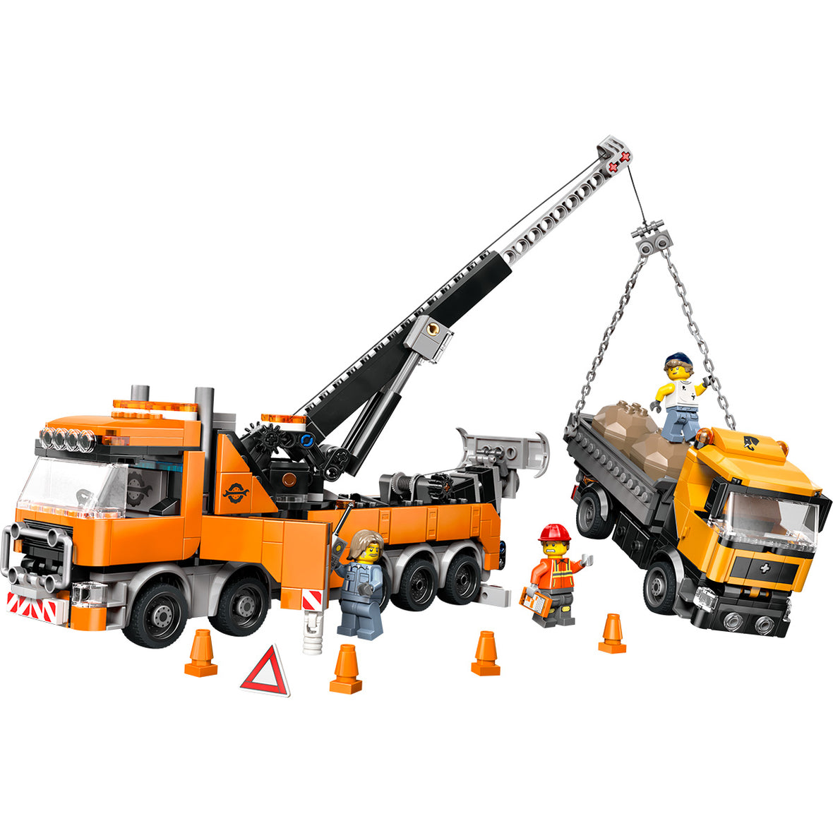 LEGO® City Heavy-Duty Recovery Tow Truck with Crane Toy Construction Kit 60467