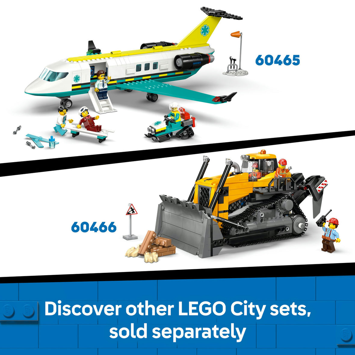 LEGO® City Heavy-Duty Recovery Tow Truck with Crane Toy Construction Kit 60467
