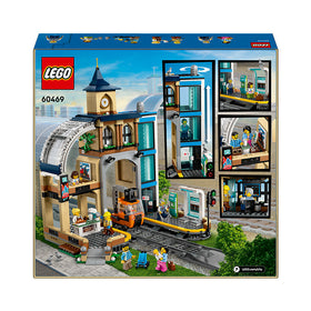 LEGO® City Central Train Station Set for Fans of Construction Toys 60469 - 0