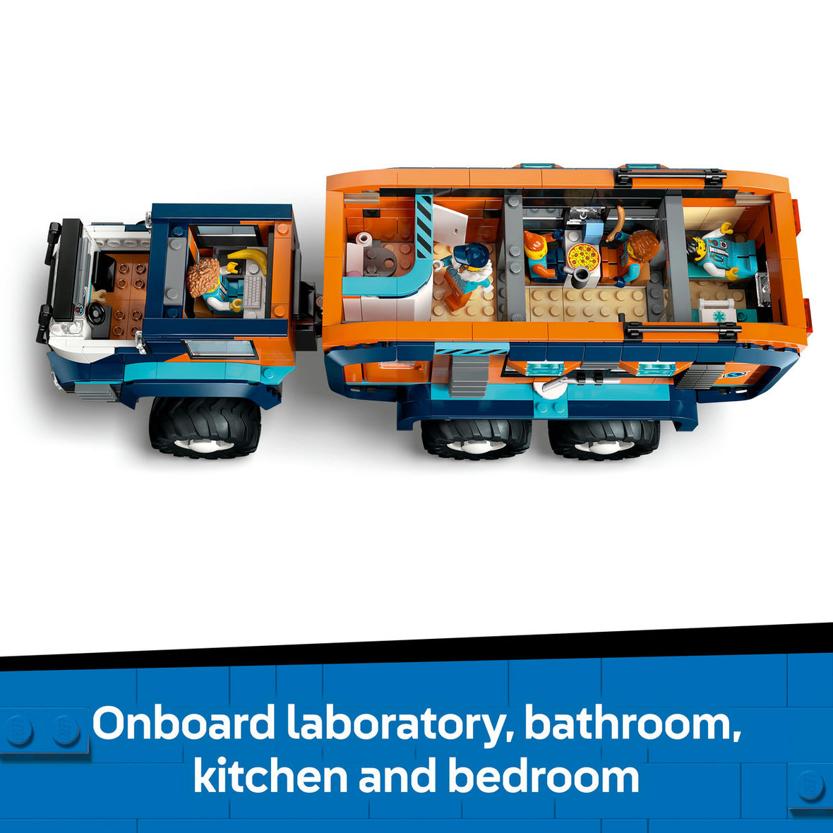 LEGO® City Arctic Explorer Science Lab Truck Toy Building Set 60471