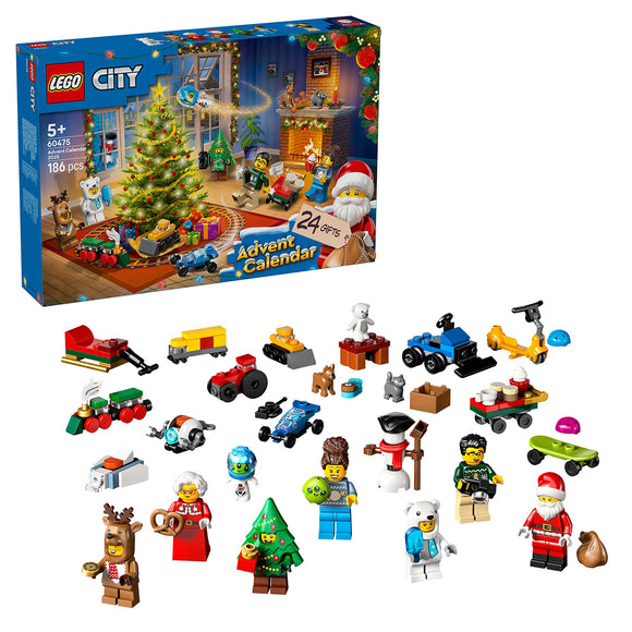 LEGO® City Advent Calendar 2025, Christmas Gift for Ages 5 and over 60475