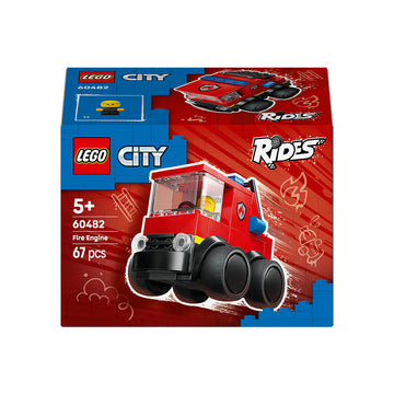 LEGO® City Rides – Fire Engine Toy Building Set 60482