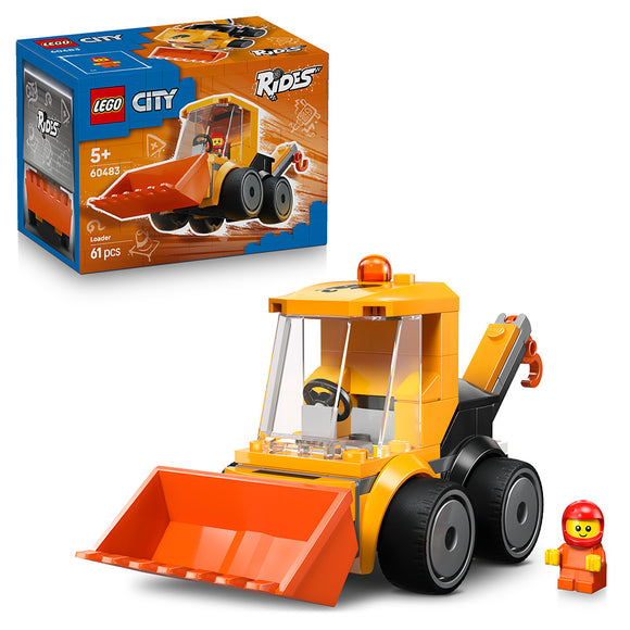 LEGO® City Rides – Construction Loader Toy Building Set 60483