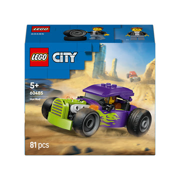 LEGO® City Hot Rod Race Car Building Toy and Minifigure 60485