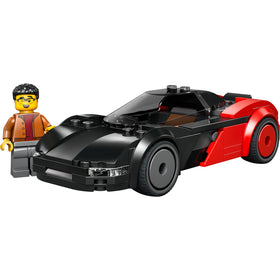 LEGO® City EV Supercar Toy Building Kit and Minifigure 60486 - 0