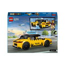 LEGO® City Yellow Taxi - Model Car Kit with 2 Minifigures 60487-2