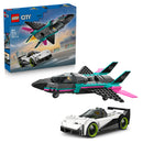 LEGO® City Jet vs. Car – Toy Cars and Jet Toy Playset - 60489-10