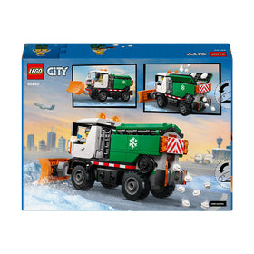 LEGO® City Snowplough Truck Toy Vehicle with Minifigure 60490 - 0