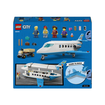 LEGO® City Passenger Jet - Airplane Toy Building Set 60492 - 0
