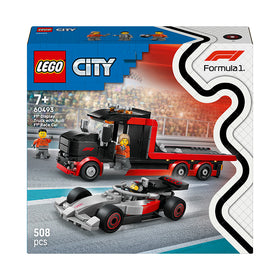 LEGO® City F1® Display Truck with Audi F1® Race Car Toy 60493