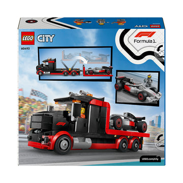 LEGO® City F1® Display Truck with Audi F1® Race Car Toy 60493 - 0