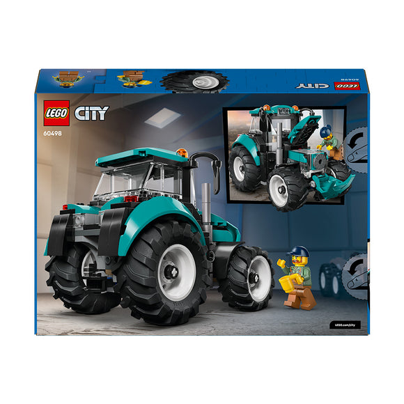 LEGO® City Tractor Farm Toy Building Set and Minifigure 60498