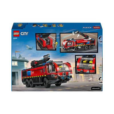 LEGO® City Airport Fire Engine - Toy Truck Building Set 60499 - 0